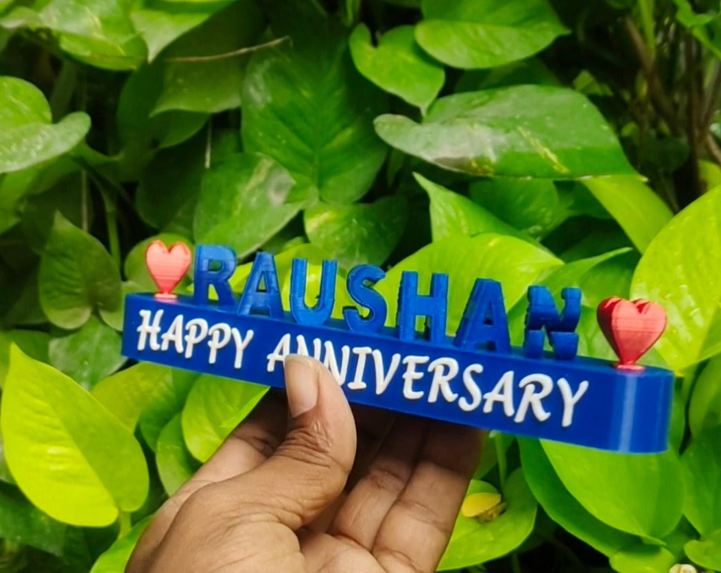 Personalized Name flip with special notes : Celebrate Memories with Custom Messages