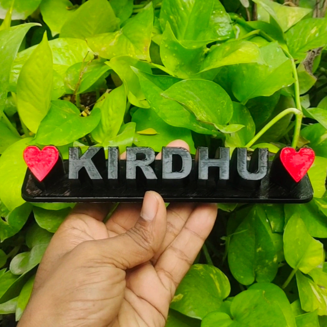 Personalized Name Stand: Create Your Custom Desk Accessory