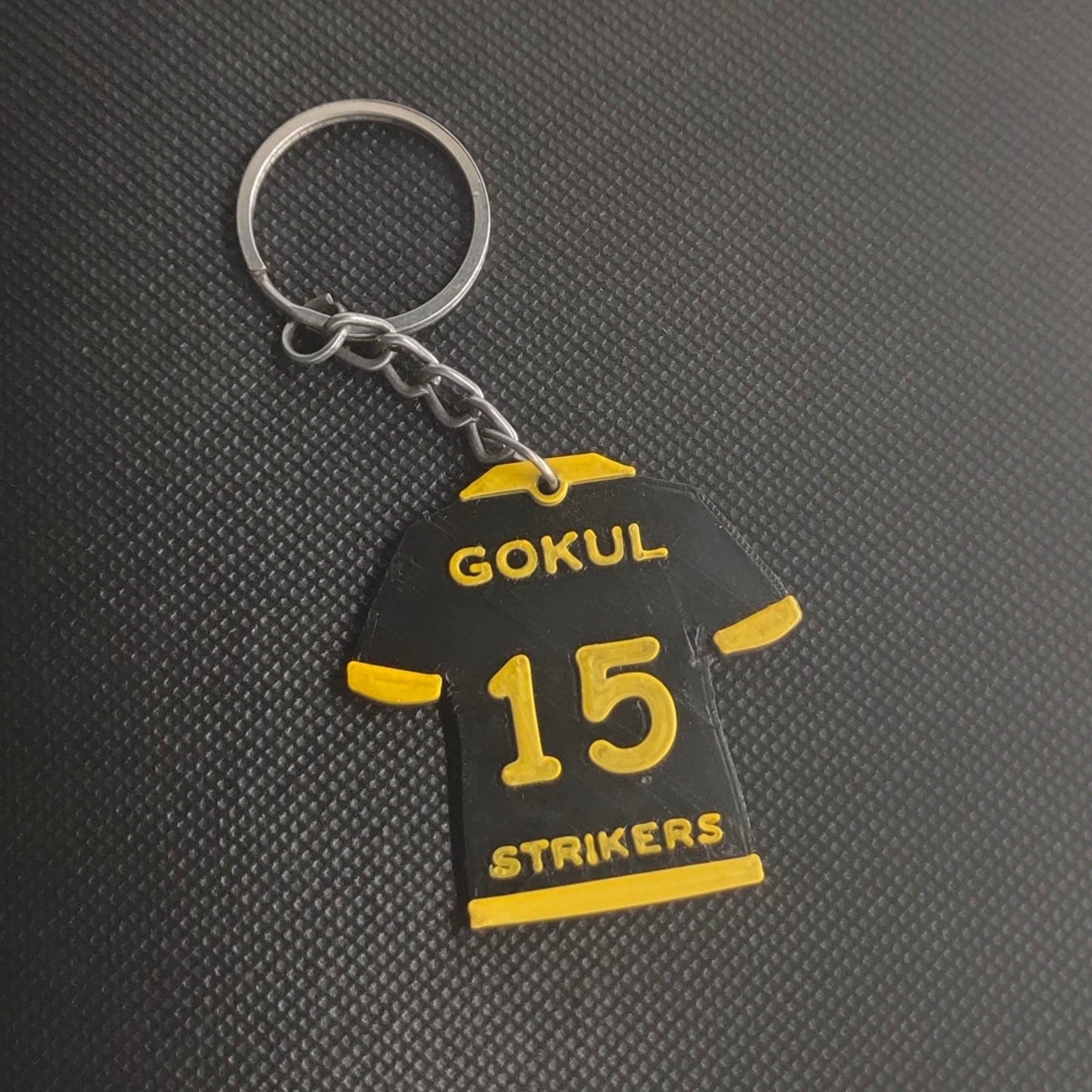 Custom Jersey Keychains: Personalized Player Name, Number, and Team Design