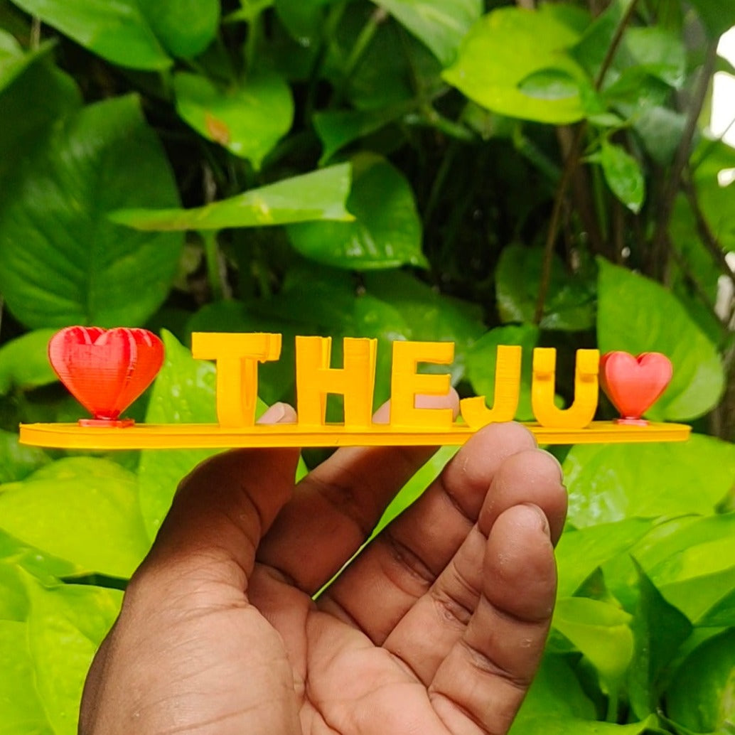 Personalized Flip Name Table Top – Couple Gift – Dual Name Table Top – Personalized Anniversary Gifts