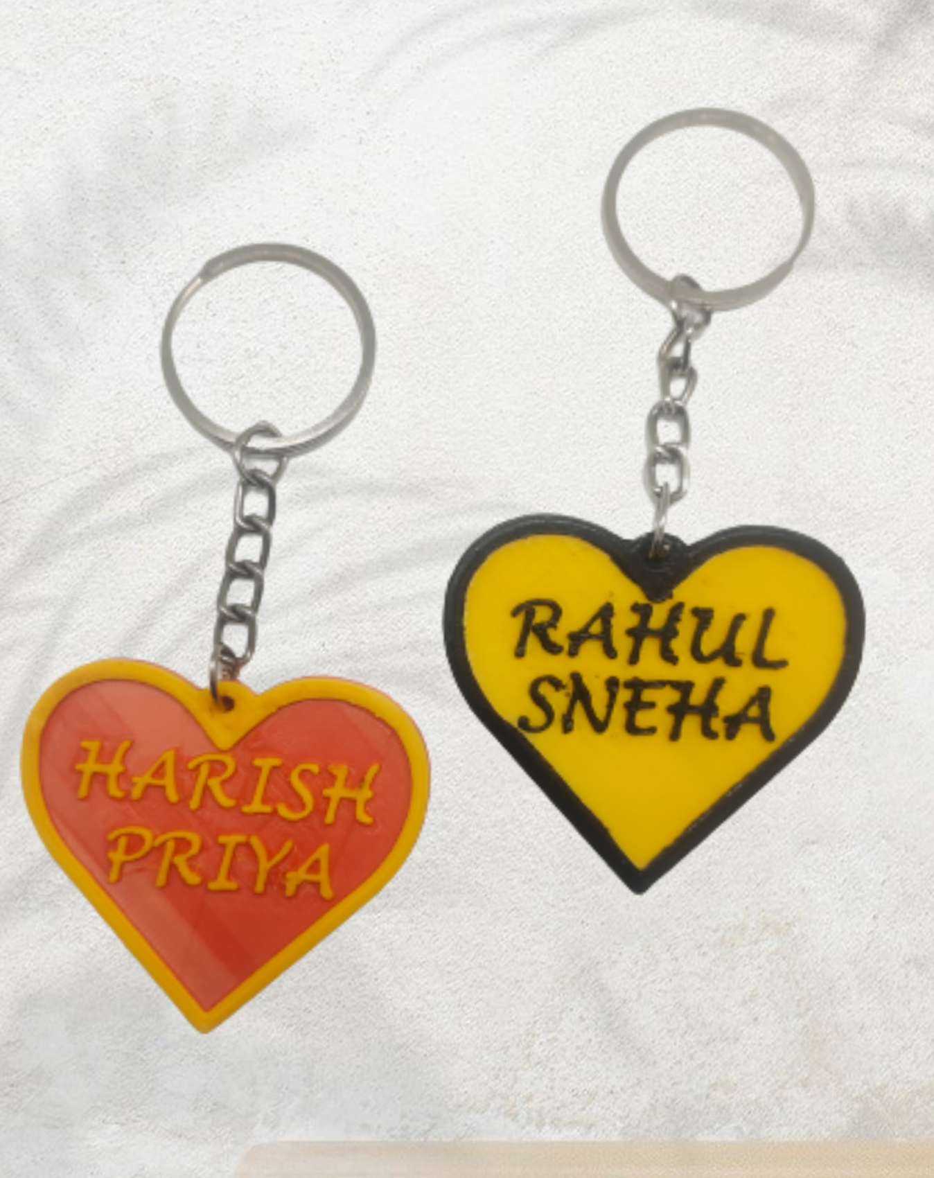 HEART | Pack of 2 5 line | Max 8 Letters | Price inclusive of taxes | Free shipping