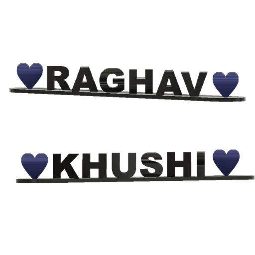 Personalized Flip Name Table Top – Couple Gift – Dual Name Table Top – Personalized Anniversary Gifts