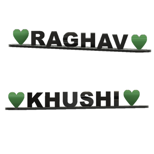 Personalized Flip Name Table Top – Couple Gift – Dual Name Table Top – Personalized Anniversary Gifts