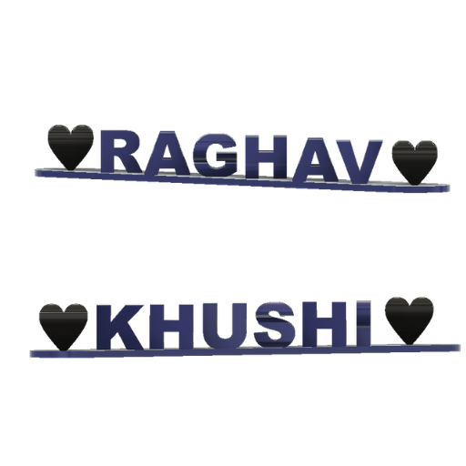 Personalized Flip Name Table Top – Couple Gift – Dual Name Table Top – Personalized Anniversary Gifts