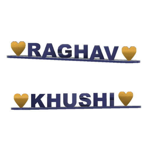 Personalized Flip Name Table Top – Couple Gift – Dual Name Table Top – Personalized Anniversary Gifts