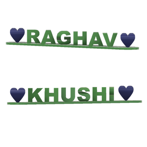 Personalized Flip Name Table Top – Couple Gift – Dual Name Table Top – Personalized Anniversary Gifts