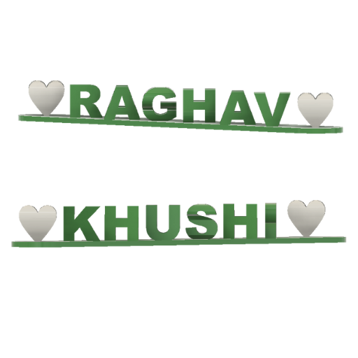 Personalized Flip Name Table Top – Couple Gift – Dual Name Table Top – Personalized Anniversary Gifts