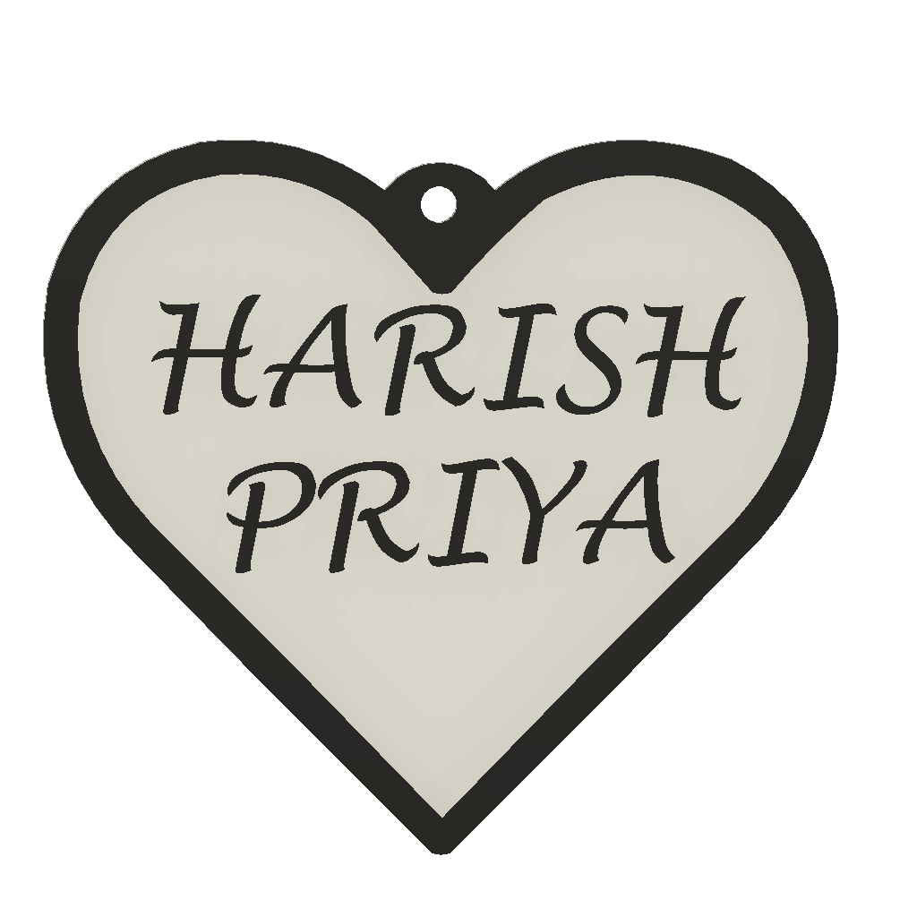 HEART | Pack of 2 5 line | Max 8 Letters | Price inclusive of taxes | Free shipping