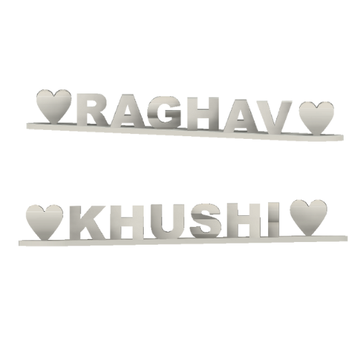 Personalized Flip Name Table Top – Couple Gift – Dual Name Table Top – Personalized Anniversary Gifts