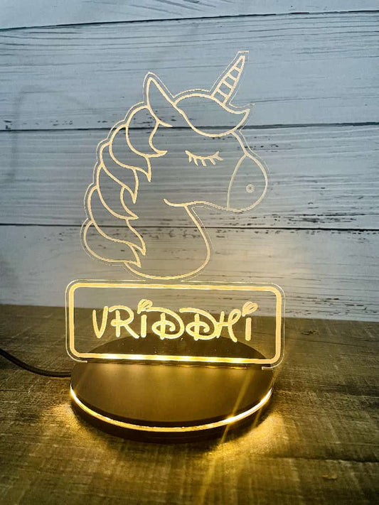 Cartoon Magic: Personalized Acrylic Light Stand for Kids