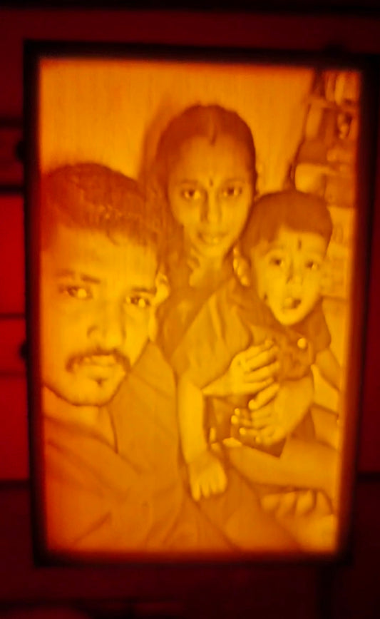 Illuminate Memories: Plug-and-Play Lithophane Box